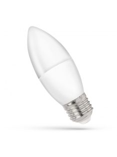 LED Gyertya E27 230V 8W WW (WOJ14223)