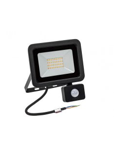 NOCTIS LUX 2 SMD 230V 30W IP65 CW Fekete Mozgásérzékelős