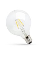 LED GLOB G95 COG E27 230V 4W WW üveg (WOJ13763)