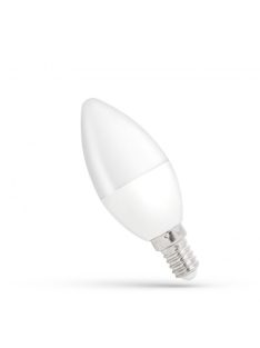 LED Gyertya E14 230V 8W CW (WOJ14222)