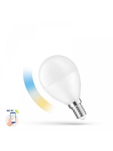 LED Kisgömb E14 230V 5W CCT+DIM WIFI - SMART (WOJ14414)